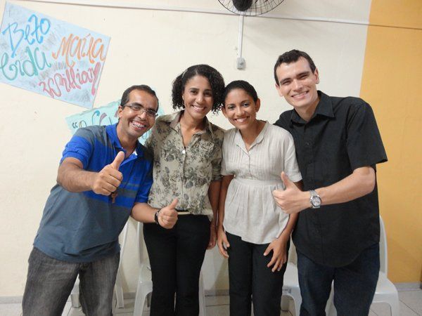 Postulantes: Wilian, Aparecida, Maíla e José Roberto (Beto). Gratidão, pela oferta de vida de cada um! Deus os abençoe!