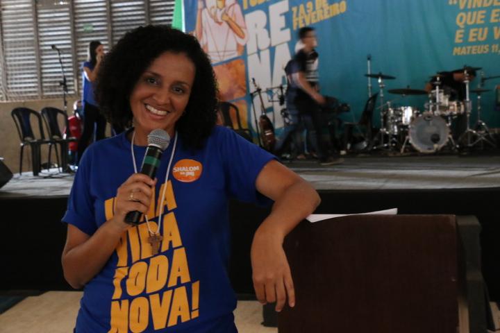 Vânia Nunes, celibatária e consagrada da Comunidade de Aliança
