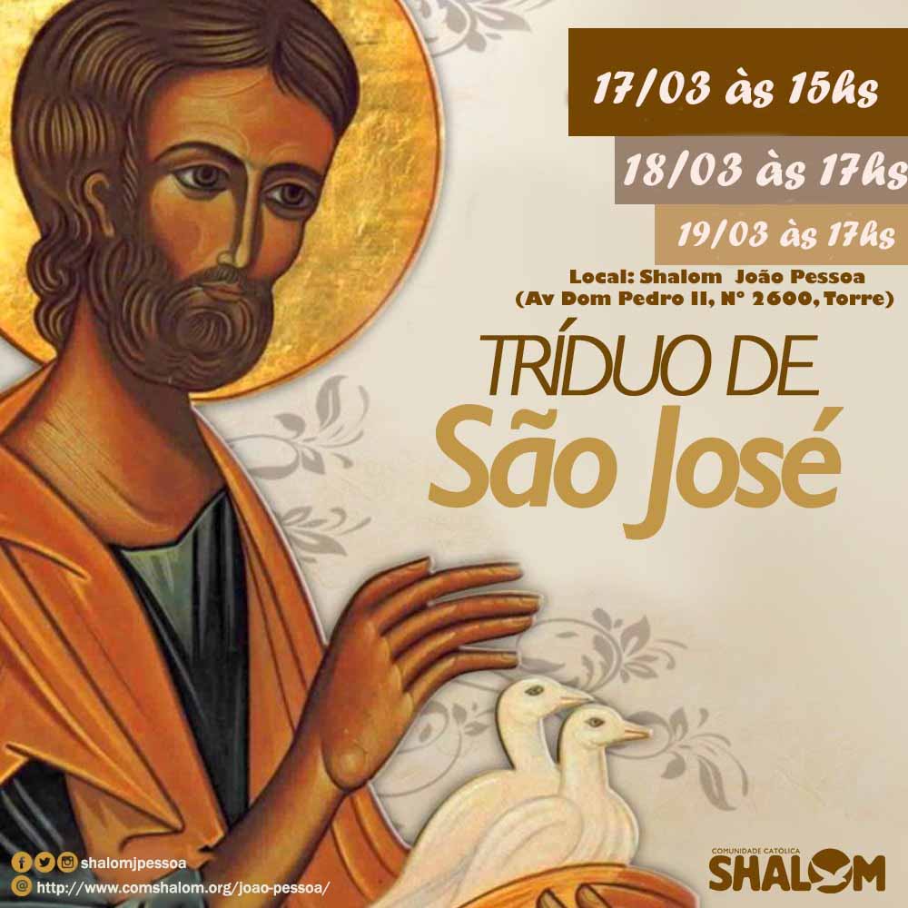 triduo_saojose joão pessoa