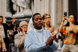 Religiosa de Maputo partilha experiência com a Comunidade na Convenção Shalom