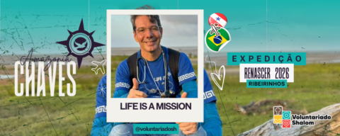 voluntariado shalom edital expedição chaves
