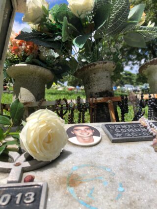 Túmulo do Ronaldo Pereira shalom