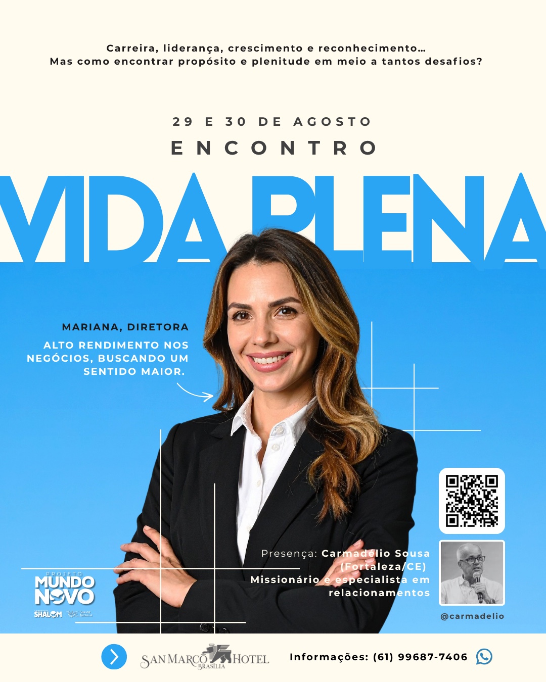 Mariana, diretora: alto rendimento nos negócios e busca por um sentido maior